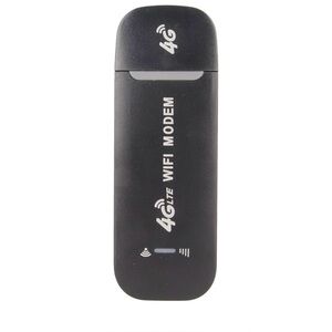 New 4G LTE USB Modem WiFi Hotspot For Travel Tablet Phone Computer Black OS